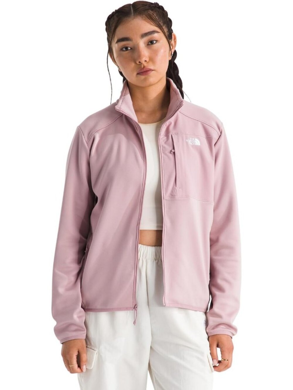 Lightweight Women's Performance Fleece Full Zip Jacket | Cozy Pullover with Zip
